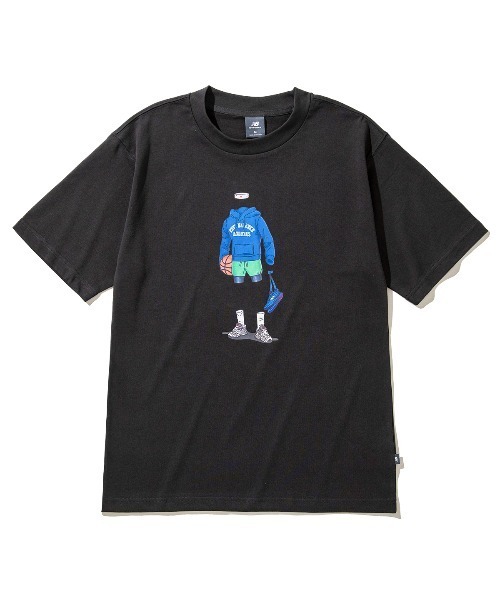 

Футболка баскетбольная, технологичный крой New Balance, черный