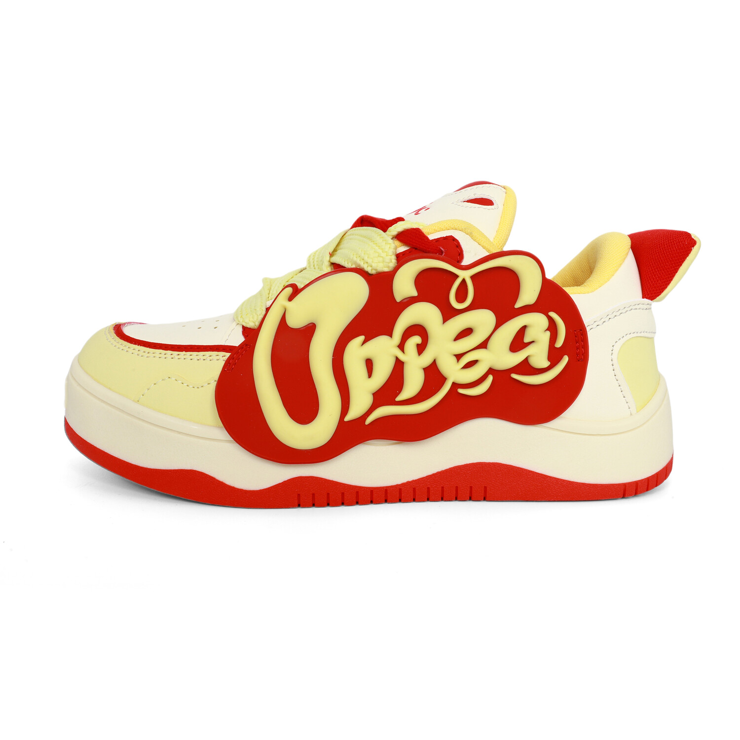 

Кеды, обувь для скейтбординга унисекс с низким верхом Ohjc, желтый