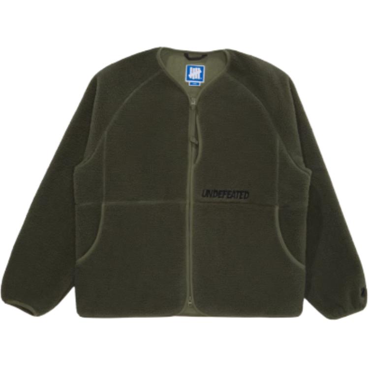 

UNDEFEATED Пальто из велюра мужское, Olive Green