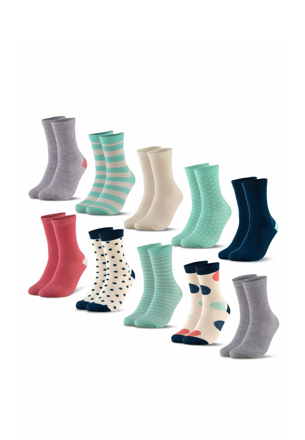 

Носки 10Er Pack Bunte OCCULTO, мятный