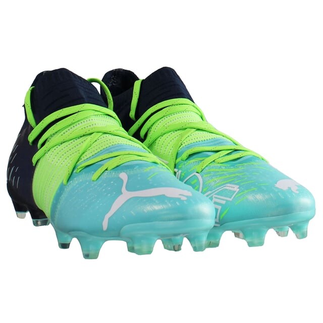 Бутсы мужские Future z 1 2 fg/ag зеленые Puma, зеленый — фото 2