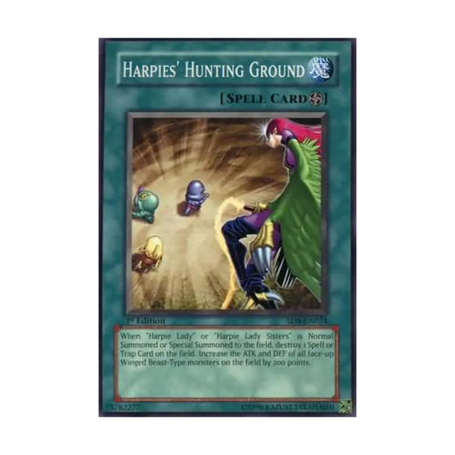

CCG Охотничьи угодья гарпий (Обычный), Yu-Gi-Oh - Structure Deck - Lord of the Storm - Singles
