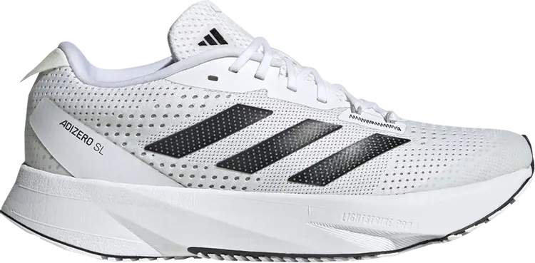 Кроссовки Wmns Adizero SL 'White Black', белый