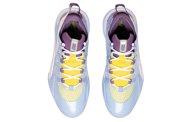 Кроссовки Li Ning Lining Badfive 2, синий/фиолетовый — фото 3
