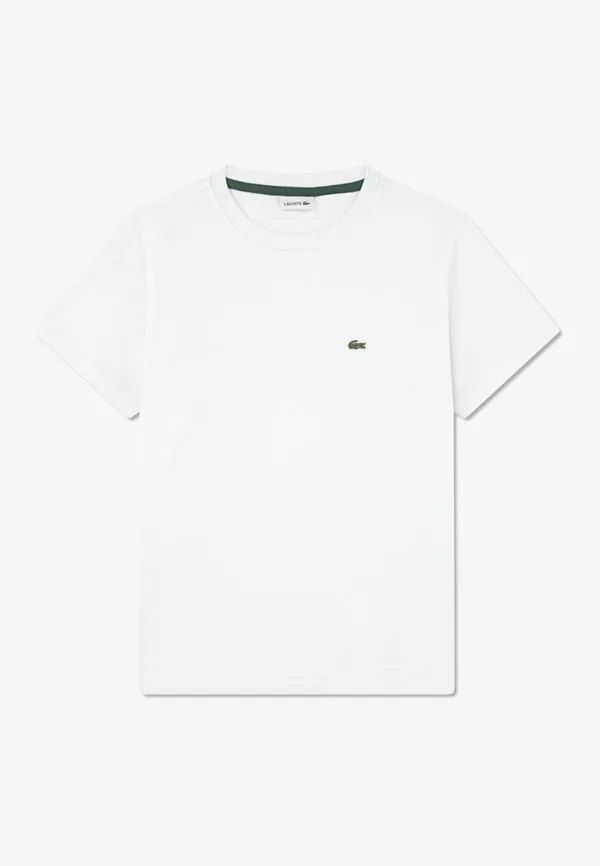 Базовая футболка унисекс core tee Lacoste, White