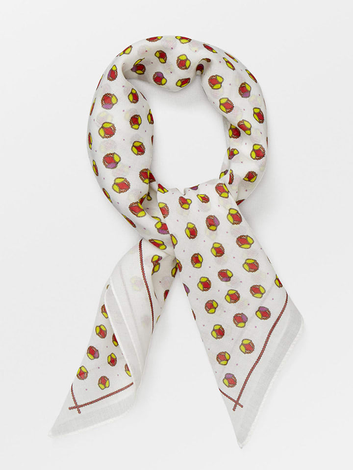 

Шарф Becksöndergaard, цвет gelb/rot/weiß - (l)55 x (b)55 cm
