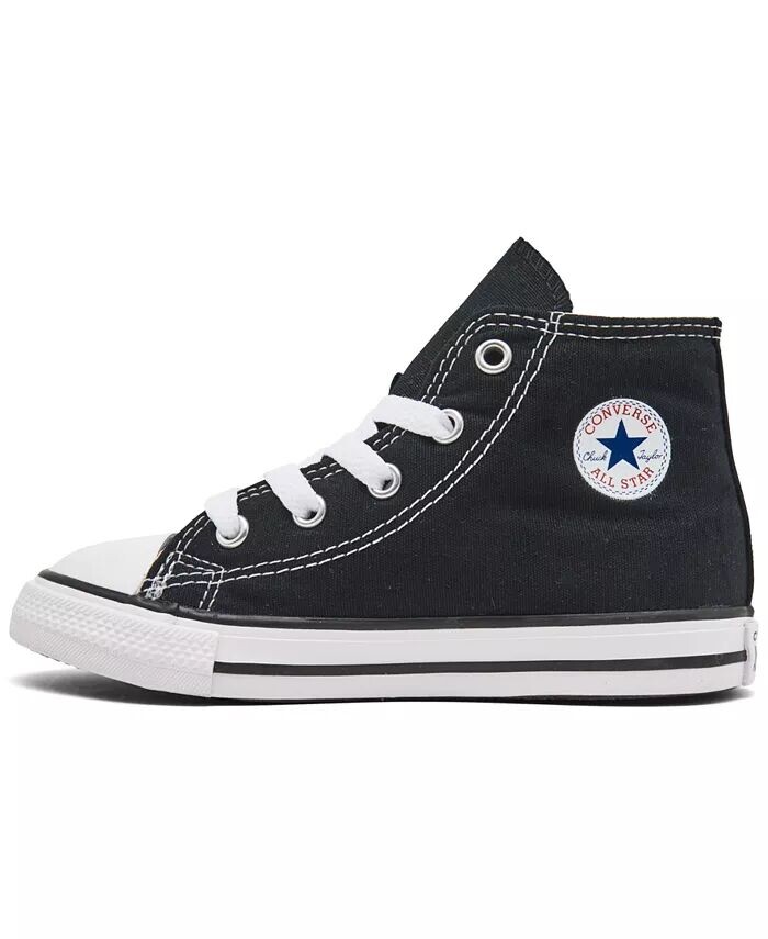 Высокие повседневные кроссовки Chuck Taylor для малышей и малышей от Finish Line Converse, белый — фото 2