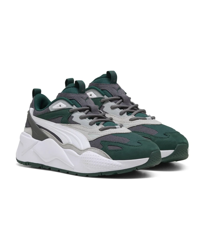 Кроссовки в стиле RSX Puma, зеленый — фото 2
