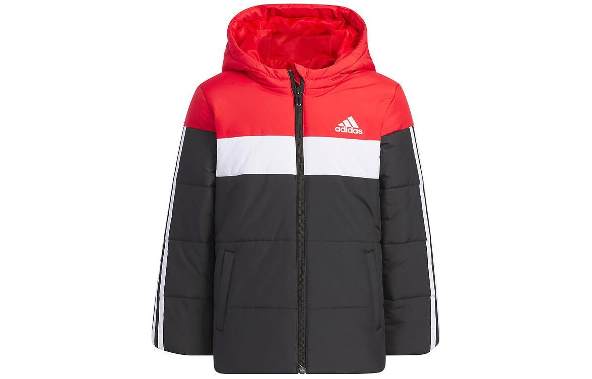 

Детская куртка Adidas Padded, черный/красный
