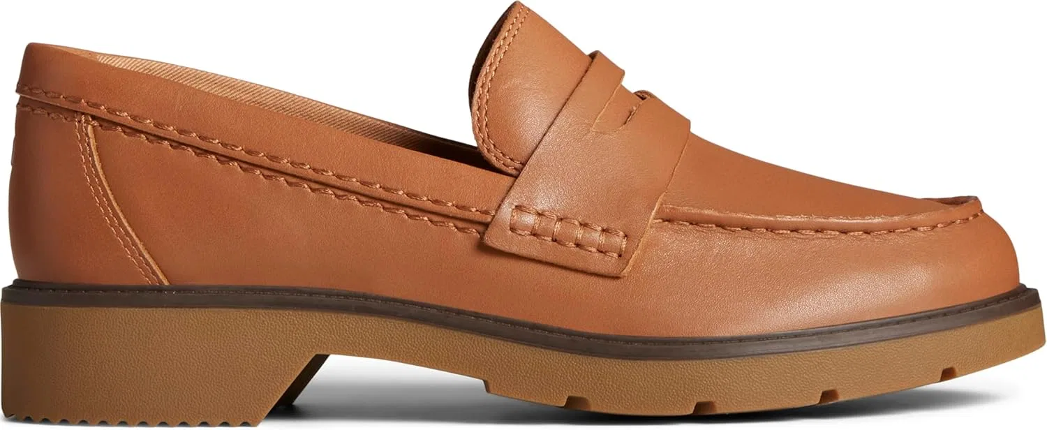 Лоферы женские Sperry, Tan — фото 3