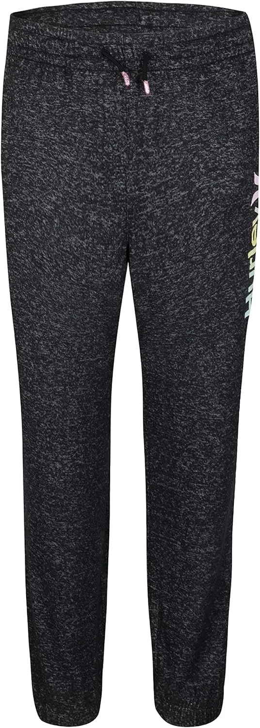 Детские спортивные брюки Hurley из мягкой вязки, Black Heather