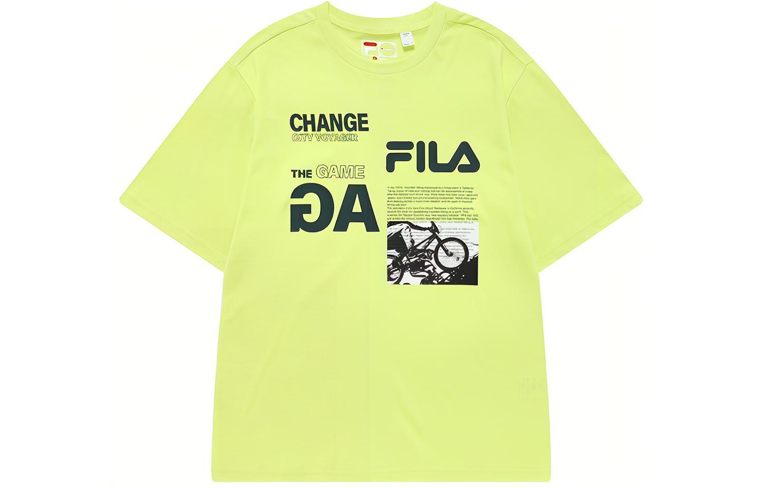 

Футболка STREET SPORT Мужская Ярко-желто-зеленая FILA FUSION, Ярко-зеленая