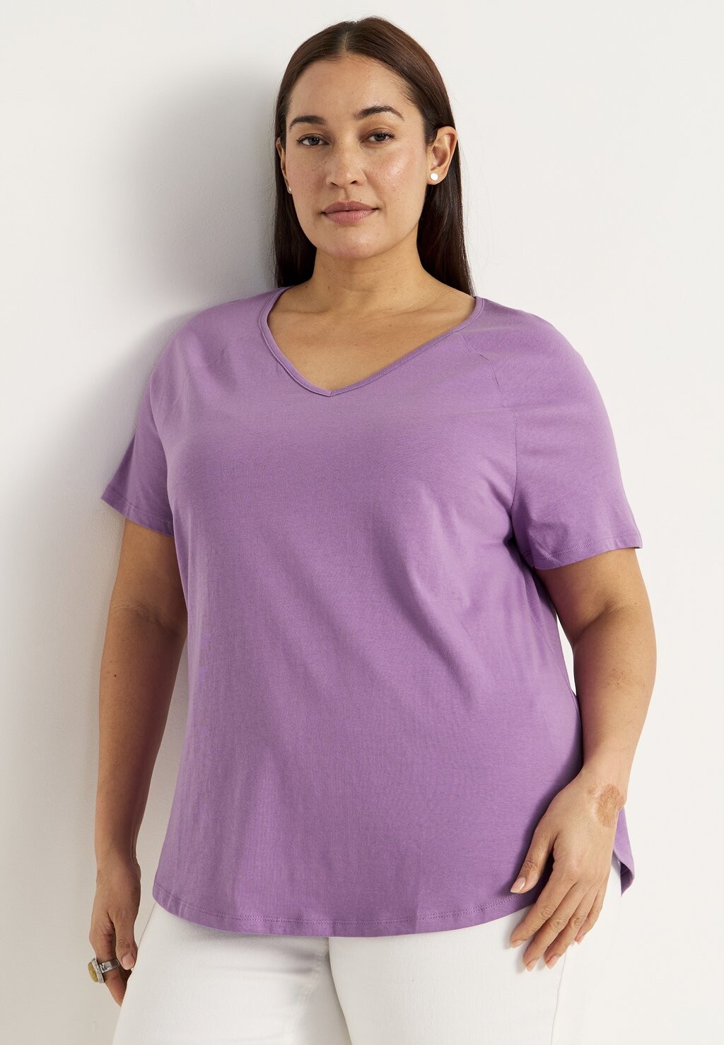 

Базовая футболка WITH RAGLAN SLEEVE Cellbes of Sweden, фиолетовый