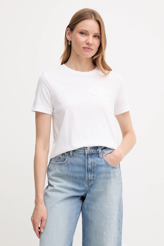 

Хлопковая футболка Gant, белый