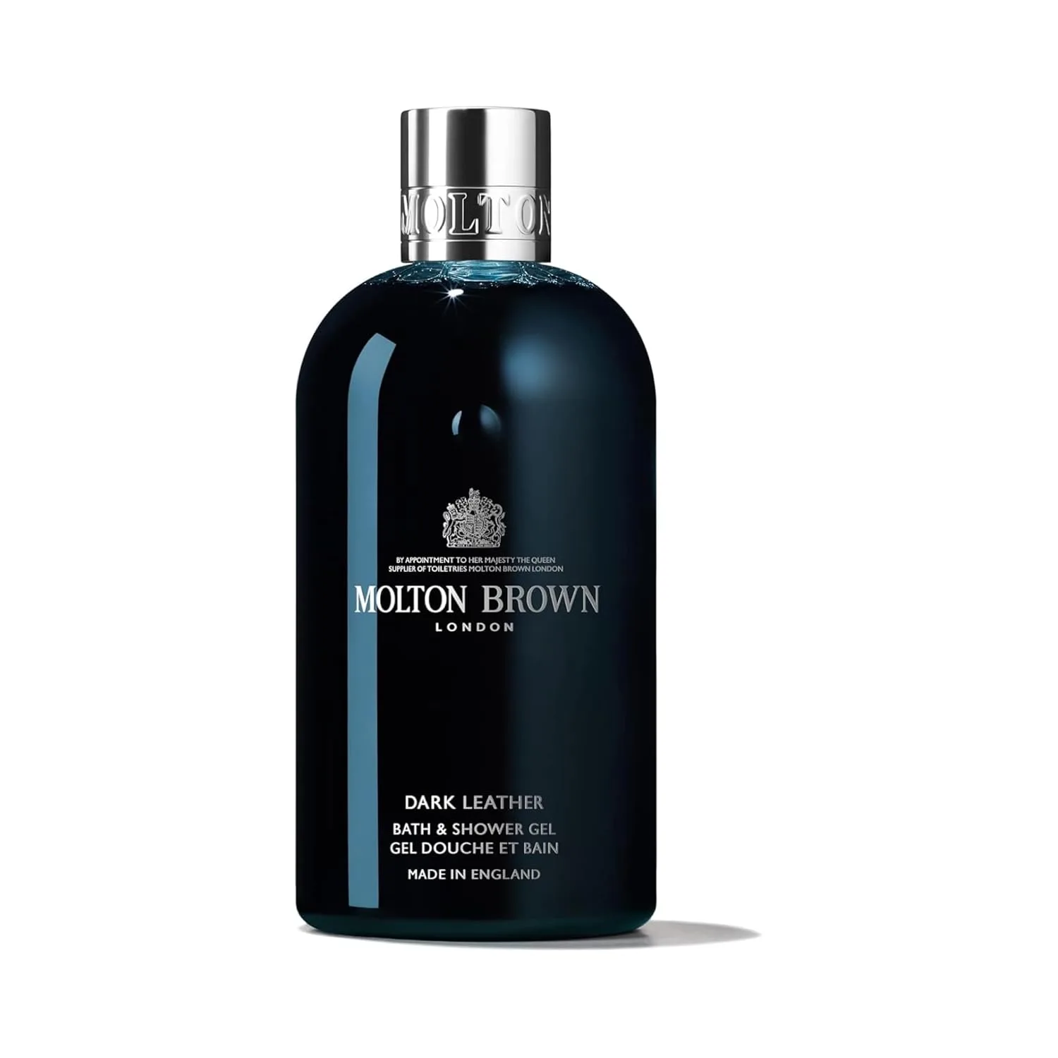 Гель для душа Molton Brown Dark Leather, 10 жидких унций., Multicolor