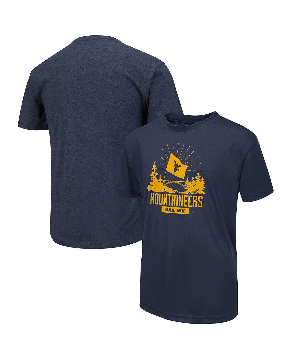 

Темно-синяя футболка для болельщиков команды Big Boys West Virginia Mountaineers Colosseum, Синий, Темно-синяя футболка для болельщиков команды Big Boys West Virginia Mountaineers Colosseum