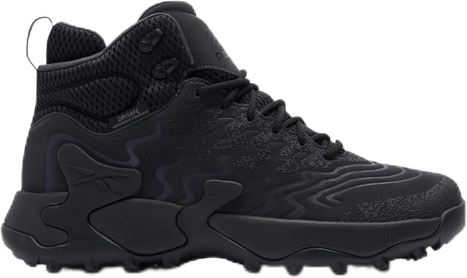 Мужские кроссовки Reebok Kitari DMX, Black Washed Black Grey 4