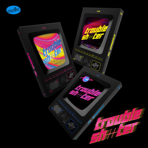 

CD диск Kep1ER: Troubleshooter - incl. 64pg Photo Book, 2 Photo Cards, 12pg Lyric Paper, ID Card, Sticker + Collection Chip