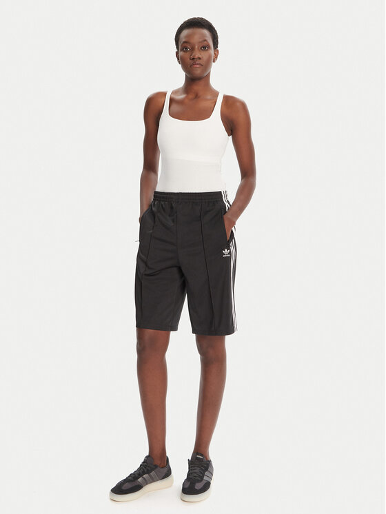 Спортивные шорты loose fit adicolor Firebird JD0286 Adidas, чёрный — фото 2