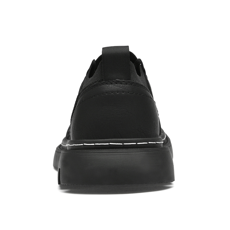 BAGE Мужские повседневные кроссовки Low Top черные, цвет Black — фото 2