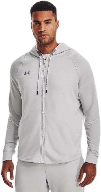 

Мужская разминочная куртка на молнии от Under Armour Drive, Halo Gray-Steel