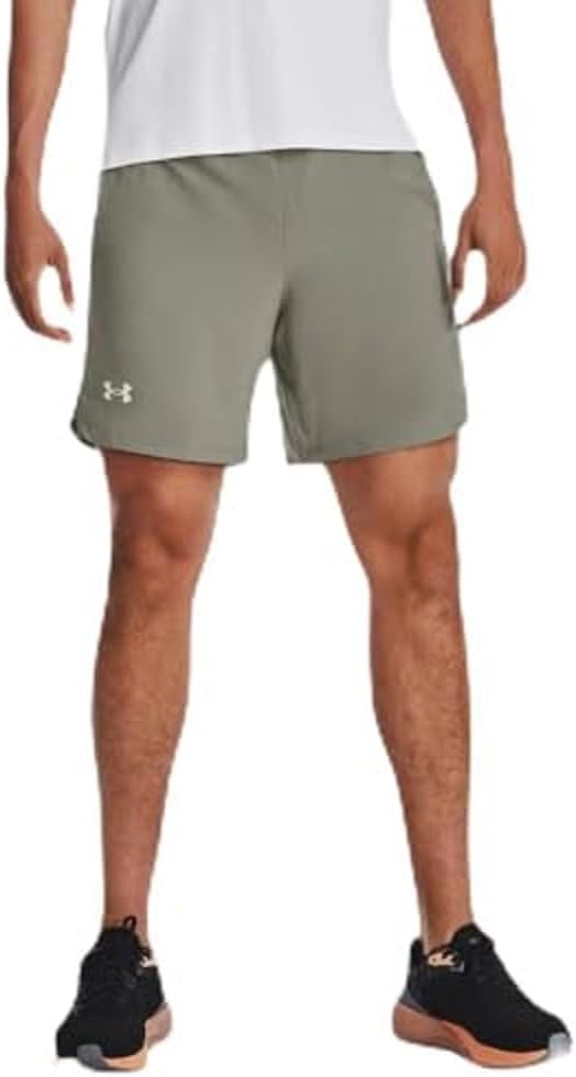 

Under Armour Мужские шорты Launch Stretch Woven 2-in-1, (504) Grove Green/Grove Green/Reflective