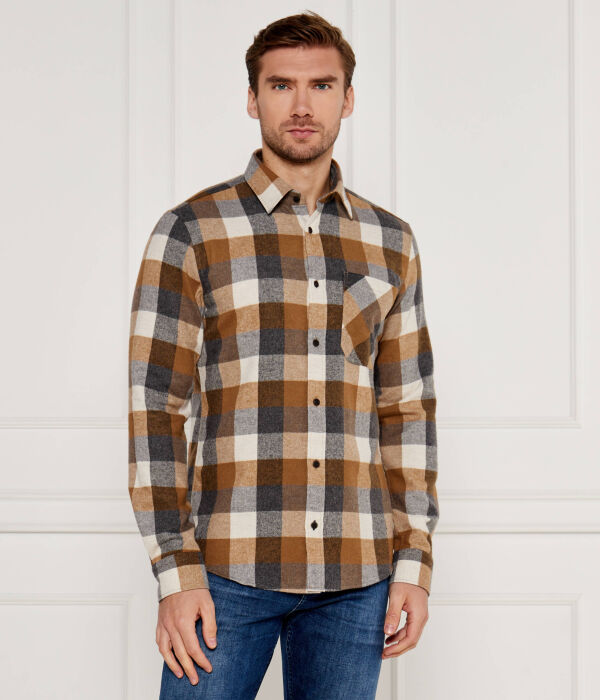 

Рубашка классная. Slim fit Joop! Jeans, желтый