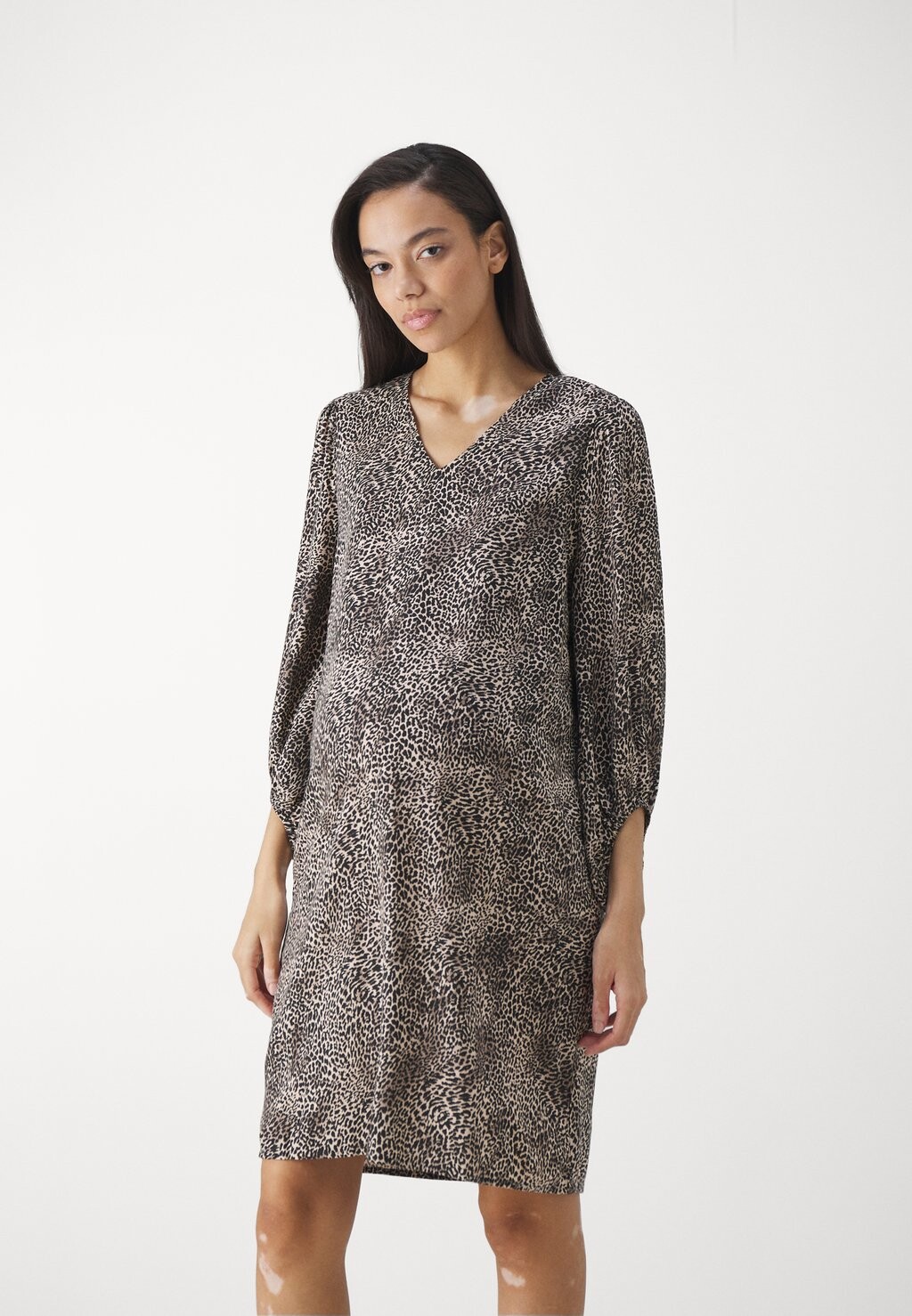 

Дневное платье MLCHERRY 3 4 WO ABK MAMALICIOUS, черный