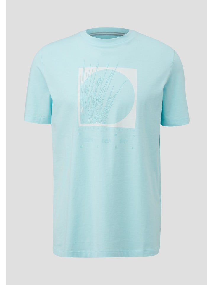 

s.Oliver Футболка цвета 60D1_светло-бирюзовый, Зеленый, s.Oliver Футболка цвета 60D1_светло-бирюзовый