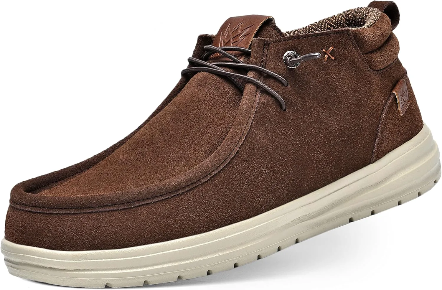 

Мужские слипоны и чукка Kona - легкие деловые повседневные дышащие туфли из замши для мужчин MUCHO MAHALO