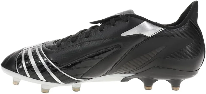 Футбольные бутсы Diadora Maximus Elite ITA T SLX для мужчин для твердого грунта - натуральная кожа премиум-класса, переворачивающийся язычок, ультралегкая подошва, произведено в Италии, черный — фото 3