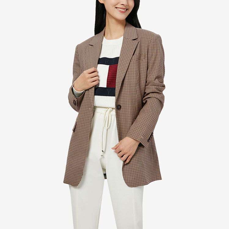 Tommy Hilfiger Женский деловой костюм, цвет Brown — фото 4