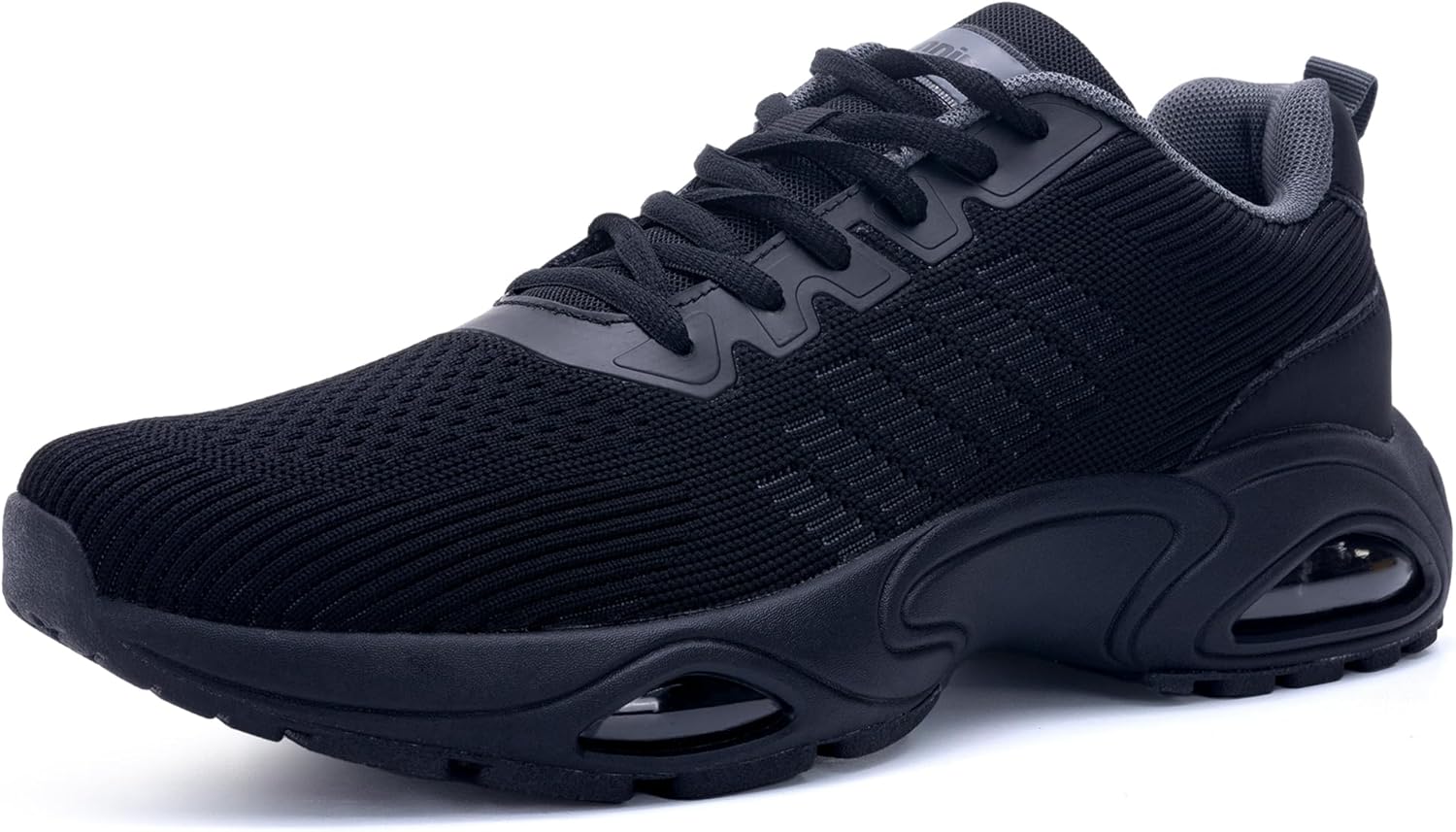 

Мужские спортивные кроссовки для бега, тенниса, ходьбы, тренировок в спортзале, джоггинга, дышащие кроссовки, размер США 7-13 Dnoekw, черный