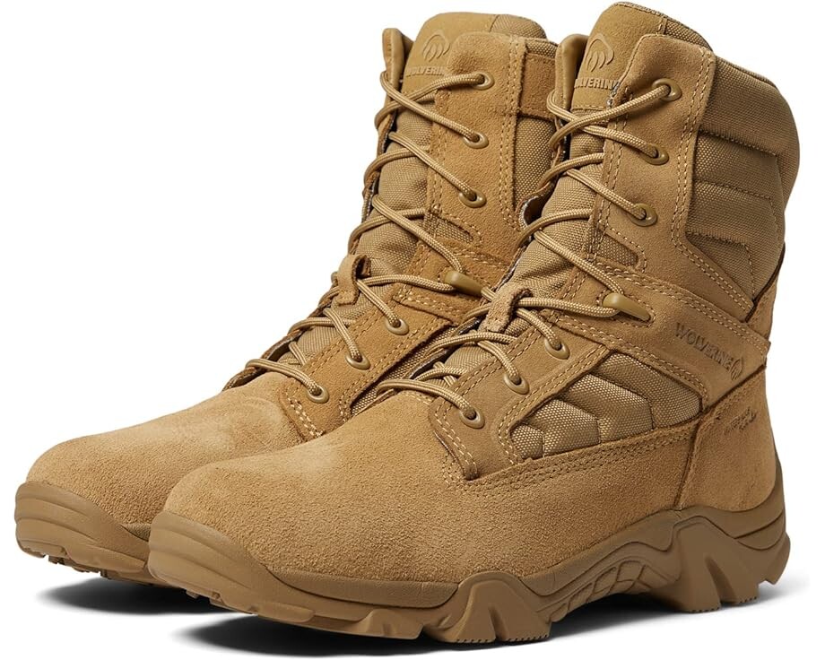 

Ботинки Wolverine Wilderness 8" Tactical, цвет Coyote