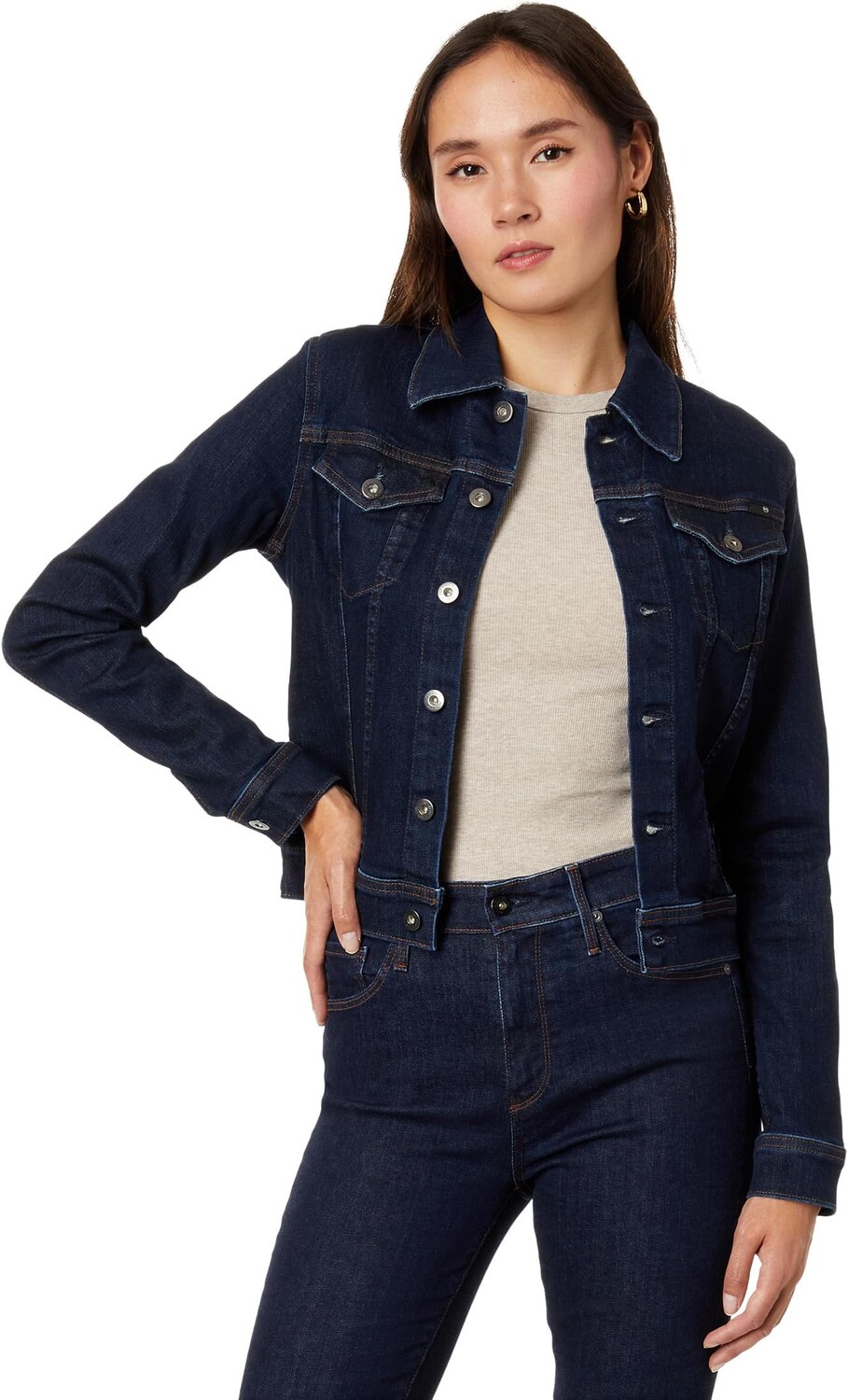 

Куртка AG Jeans Robyn Jacket, цвет Modern Indigo