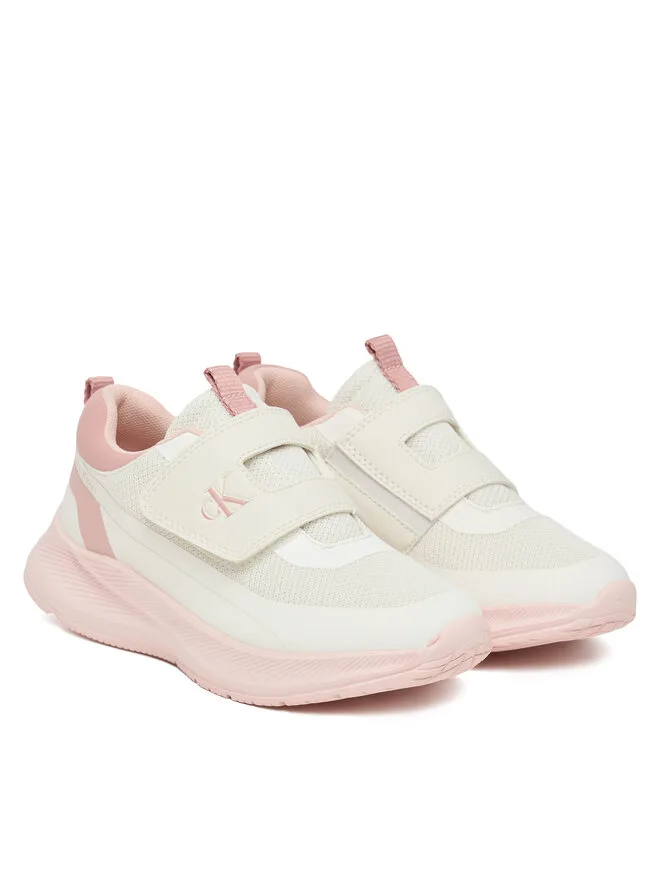 Calvin Klein Кроссовки на липучке V1A9-83230-1843A708 S белые — фото 2