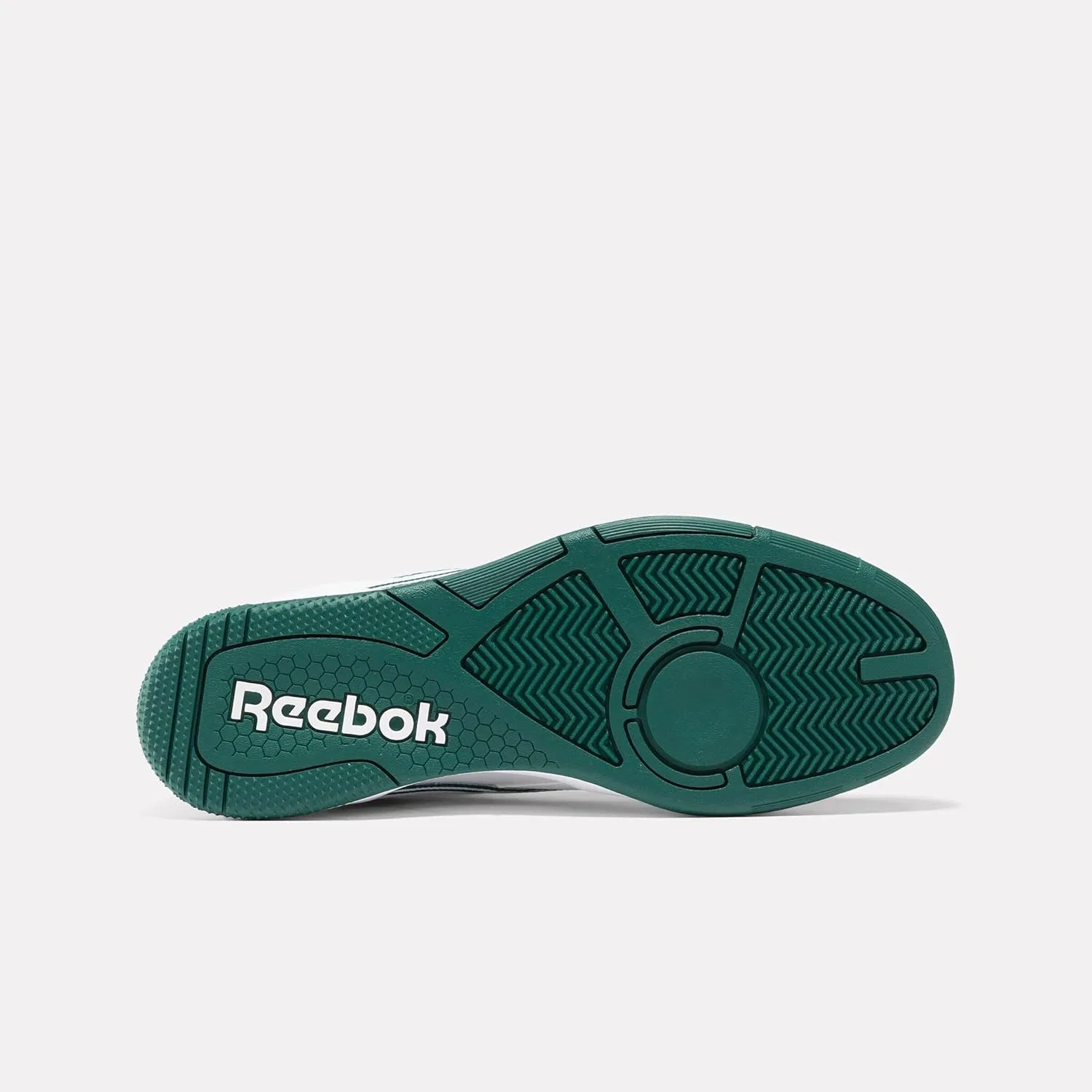 Кроссовки Reebok Unisex Bb 4000 II, White Collegiate Green — фото 4