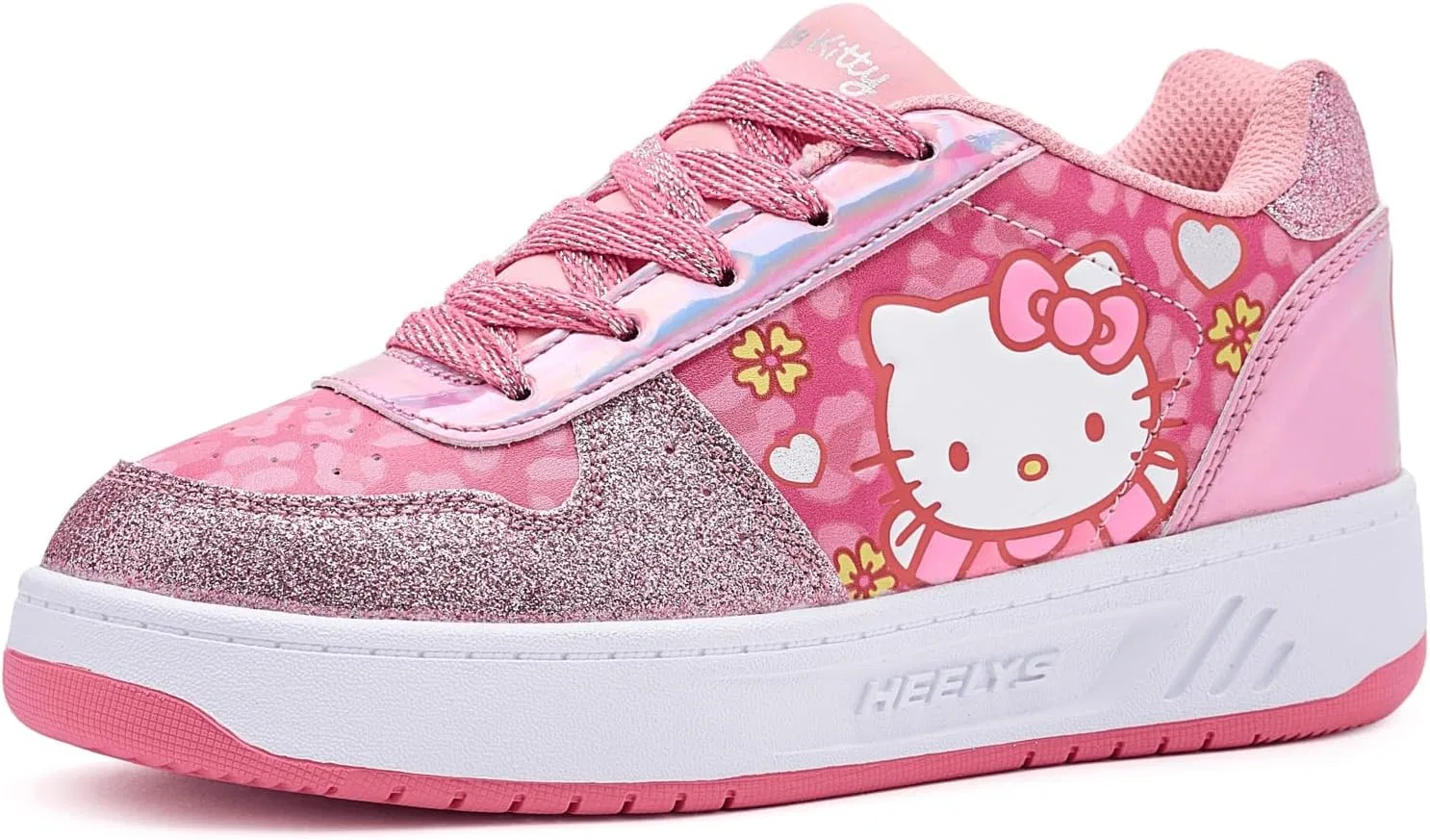 Кроссовки на колесиках HEELYS, розовый
