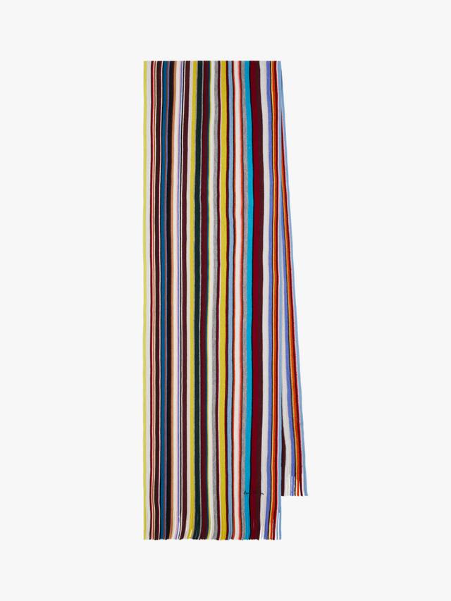 

Шарф из мериносовой шерсти в полоску Paul Smith