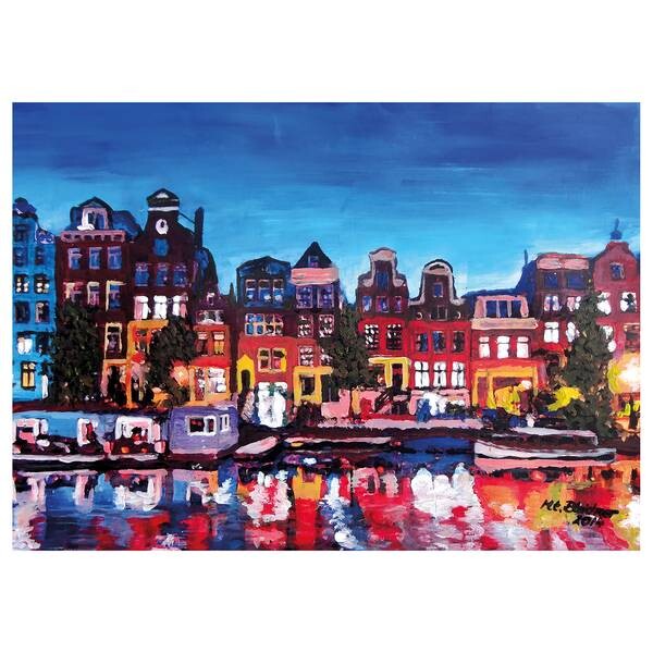 

Картина на холсте A.S. Création Amsterdam, разноцветный