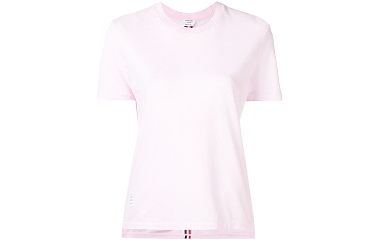 

THOM BROWNE Футболка женская розовая