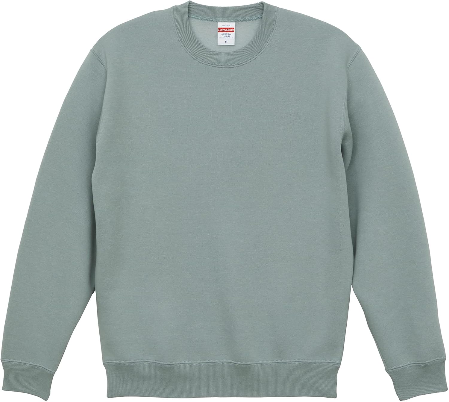 

Толстовка с круглым вырезом 592801 United Athle, дымчато-зеленый