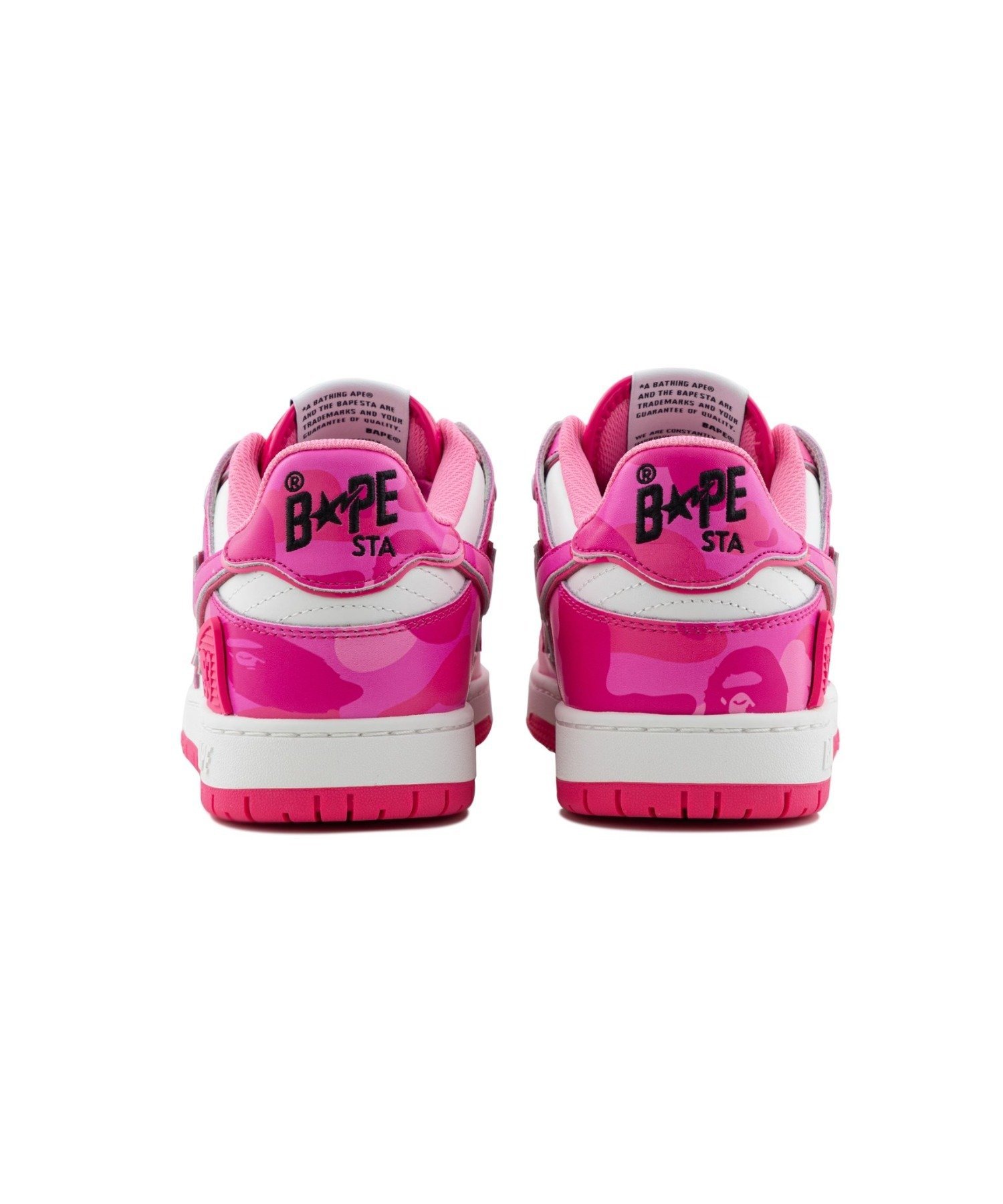 BAPE SK8 STA #2 A BATHING APE, PINK — фото 3