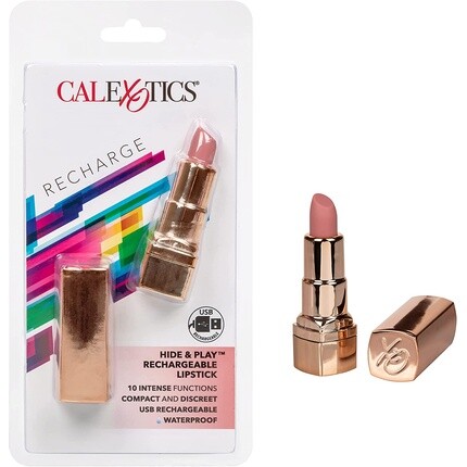 

BALA HIDE & PLAY Перезаряжаемая Губная Помада - Розовый Calexotics