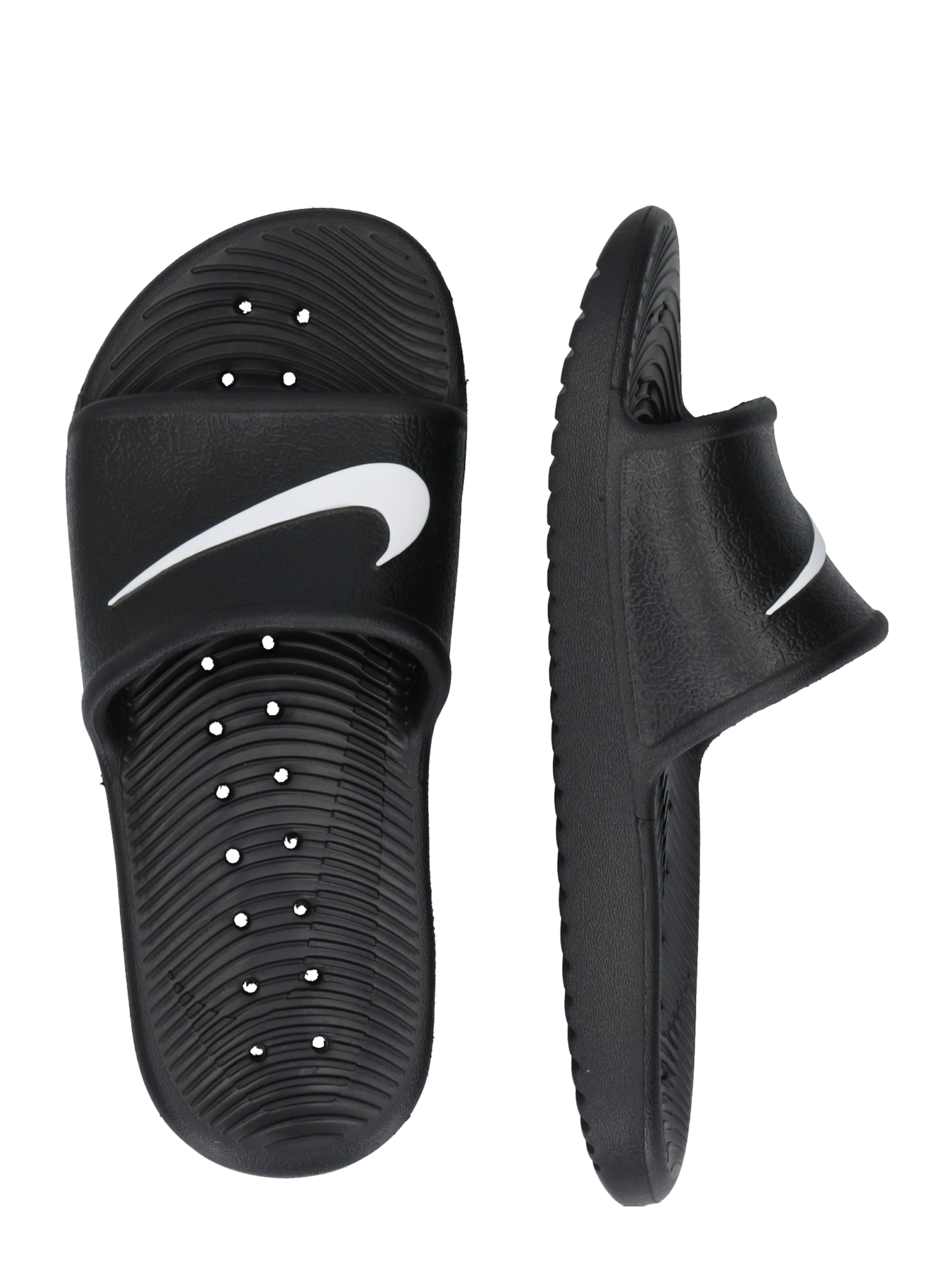 Nike Sportswear Пляжные и бассейновые тапочки в черном цвете — фото 2