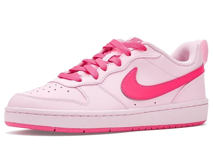 Кроссовки Nike Kids Court Borough Low Recraft BG, Pink Foam/Hyper Pink/White