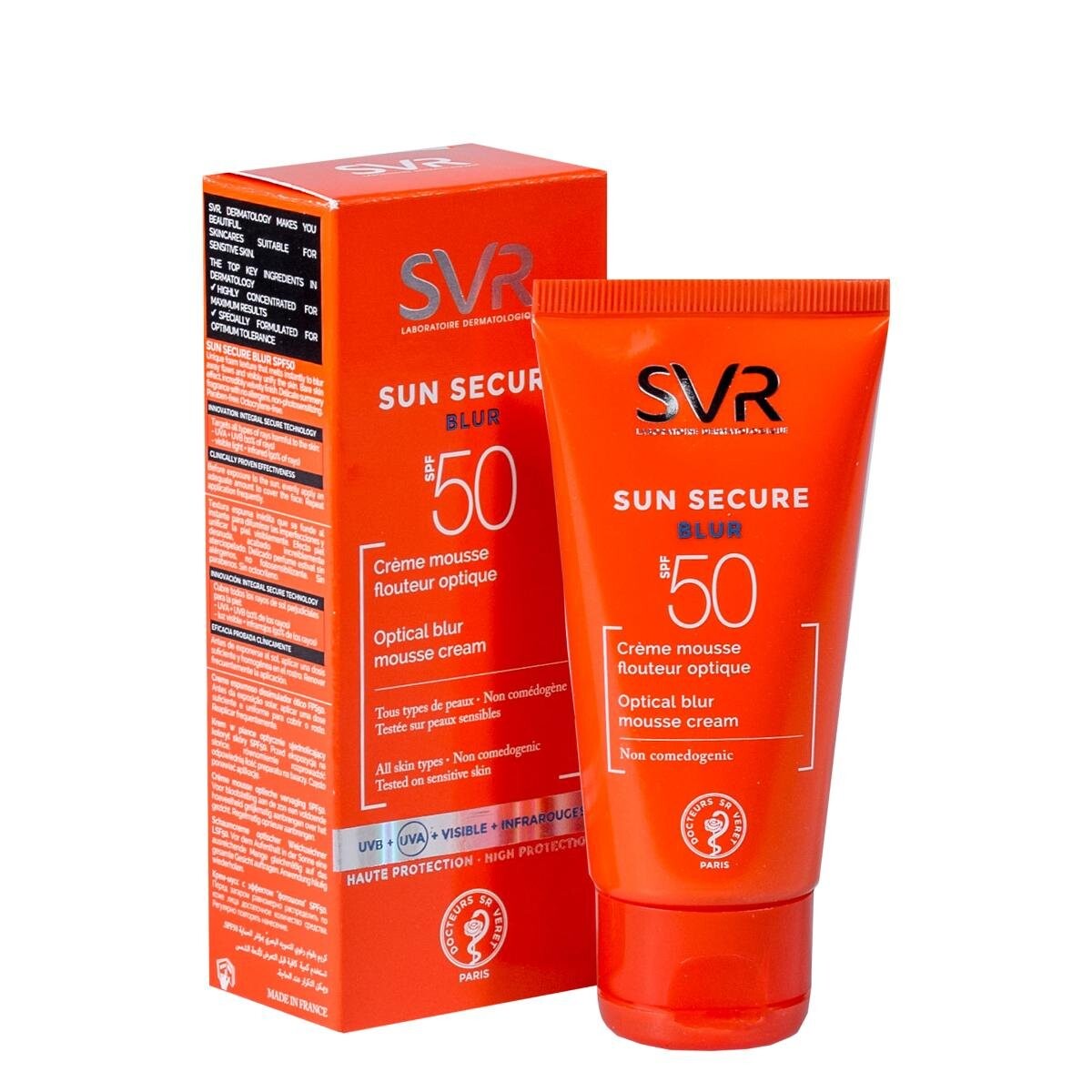 

SVR Sunsecure Blur, Крем оптически выравнивающий кожу SPF 50+, 50 мл Filorga