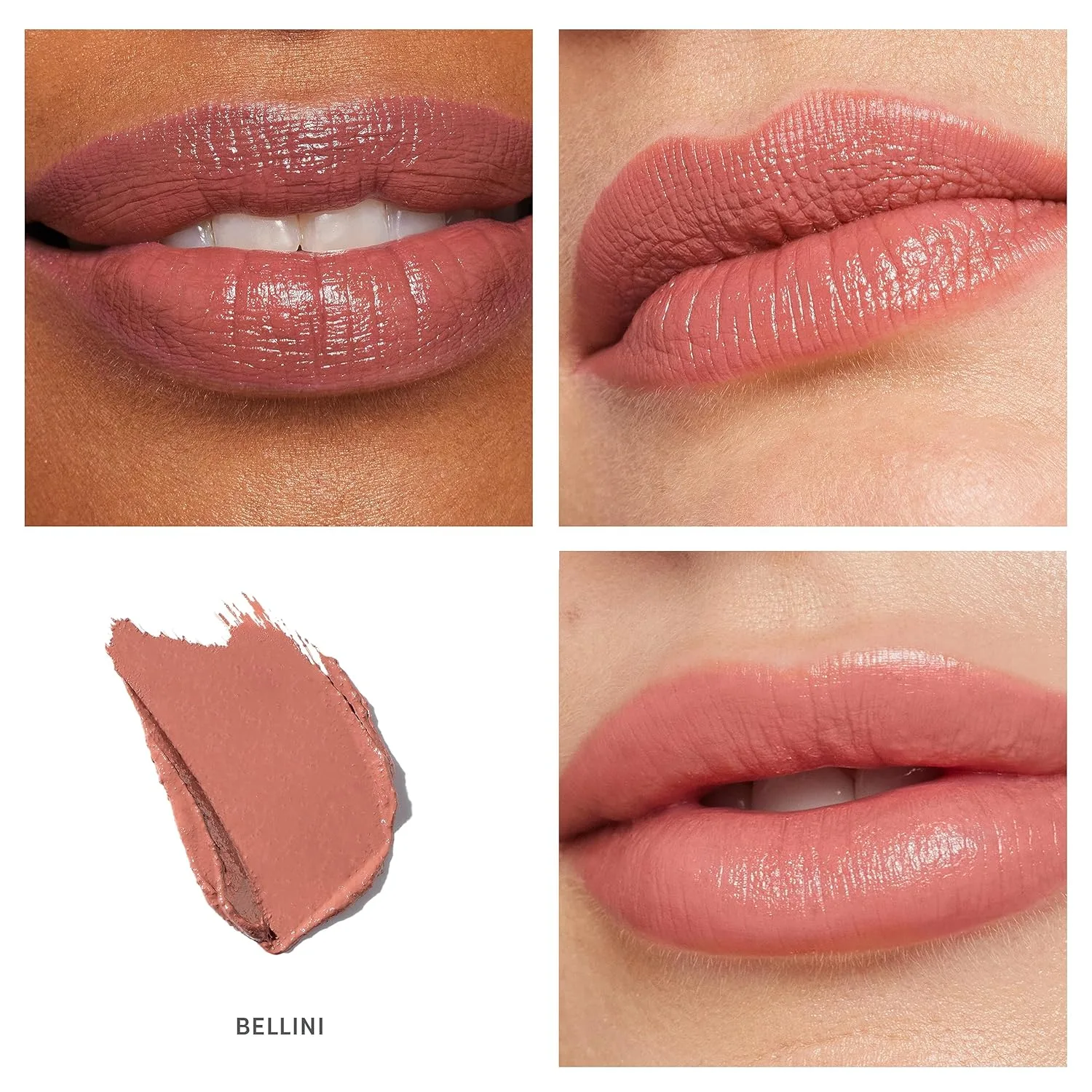 Помада Jane Iredale ColorLuxe Hydrating Cream Lipstick, кремовая, высокопигментированная, обеспечивает невесомое увлажнение и насыщенный цвет, сатиновое покрытие, подходит для веганов., Bellini — фото 4