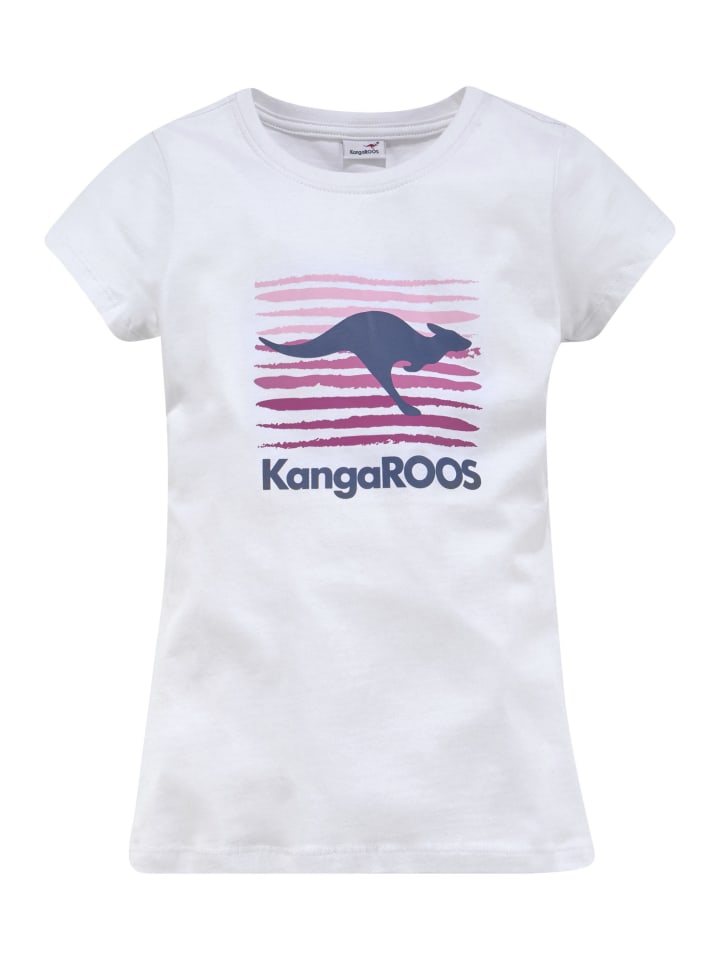 

Футболка белого цвета Kangaroos
