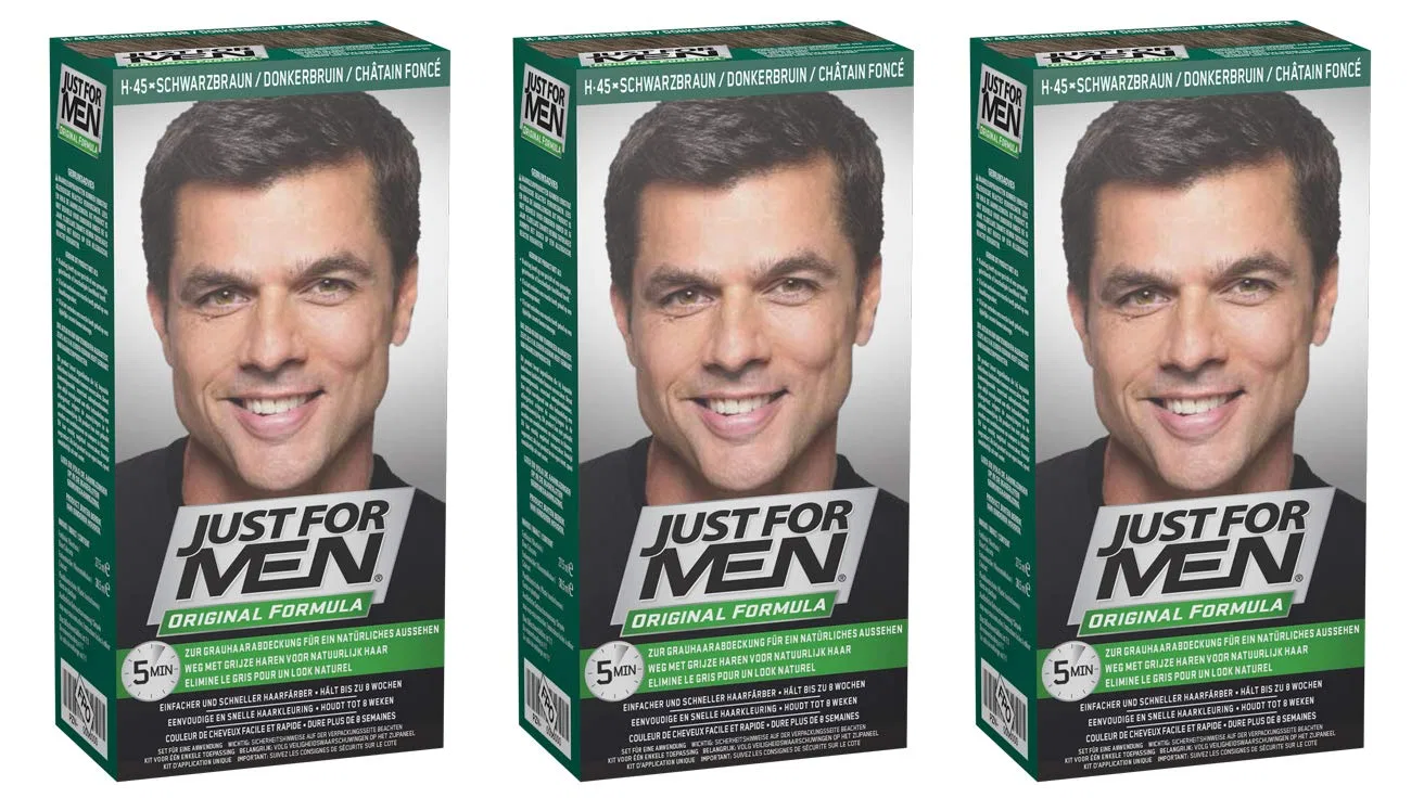 Мужская краска для волос JUST FOR MEN DK BRN/BLK 1 Just For Men, Natural Black Brown H45